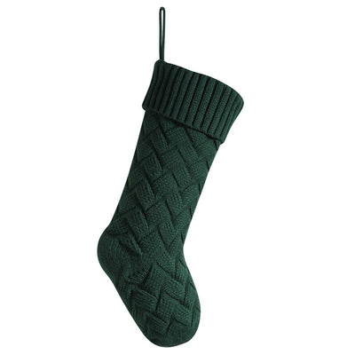 Personalized Embroidered Name Knitted Wool Christmas Stockings