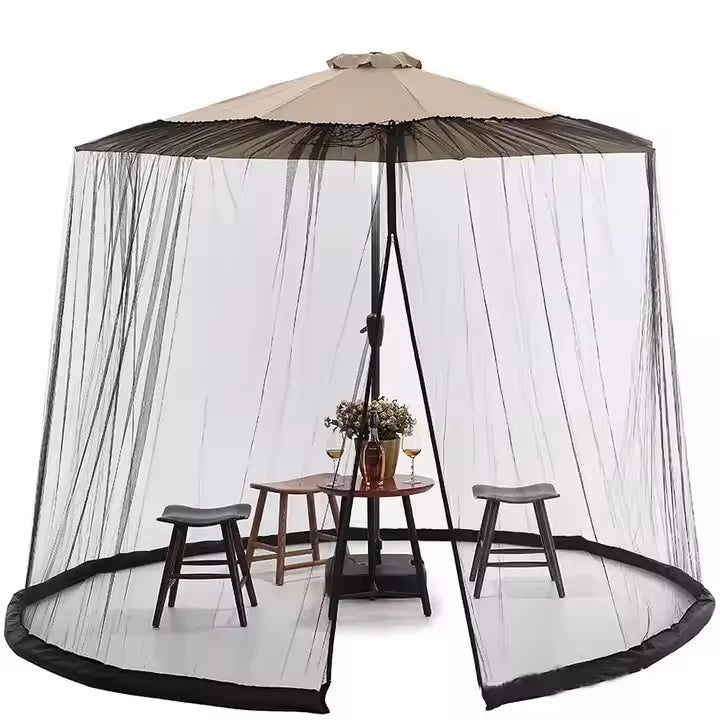Sunshade Large Pavilion Hanging Patio Umbrella Mosquito Net