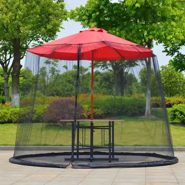 Sunshade Large Pavilion Hanging Patio Umbrella Mosquito Net