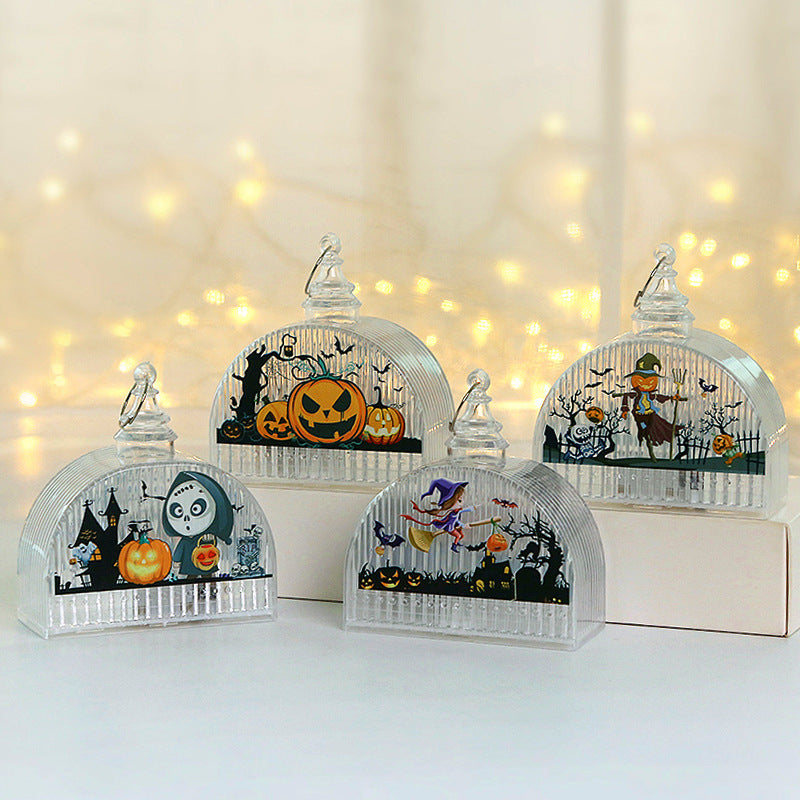 Halloween Pumpkin Lantern Children's Portable Party Ornaments