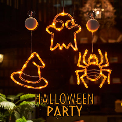 Halloween Pumpkin Lantern Decorations Halloween Suction Cup Lamp