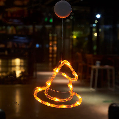 Halloween Pumpkin Lantern Decorations Halloween Suction Cup Lamp
