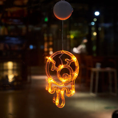 Halloween Pumpkin Lantern Decorations Halloween Suction Cup Lamp