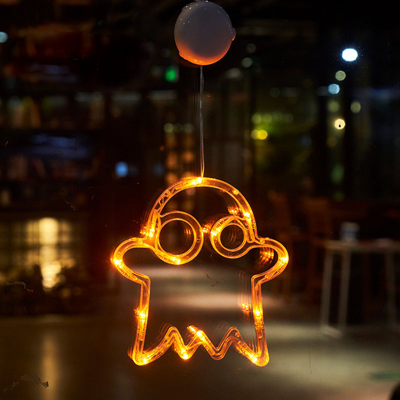 Halloween Pumpkin Lantern Decorations Halloween Suction Cup Lamp