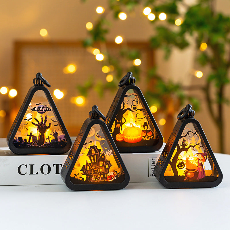 Halloween Decorations Portable Pumpkin Lantern