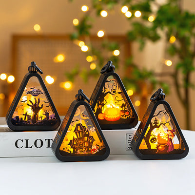 Halloween Decorations Portable Pumpkin Lantern