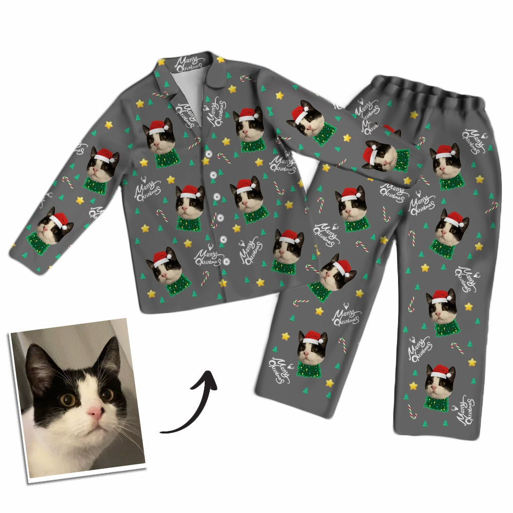 Personalized Image Christmas Pajamas for Kid
