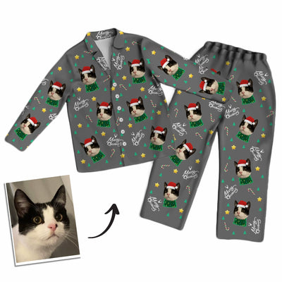 Personalized Image Christmas Pajamas for Kid