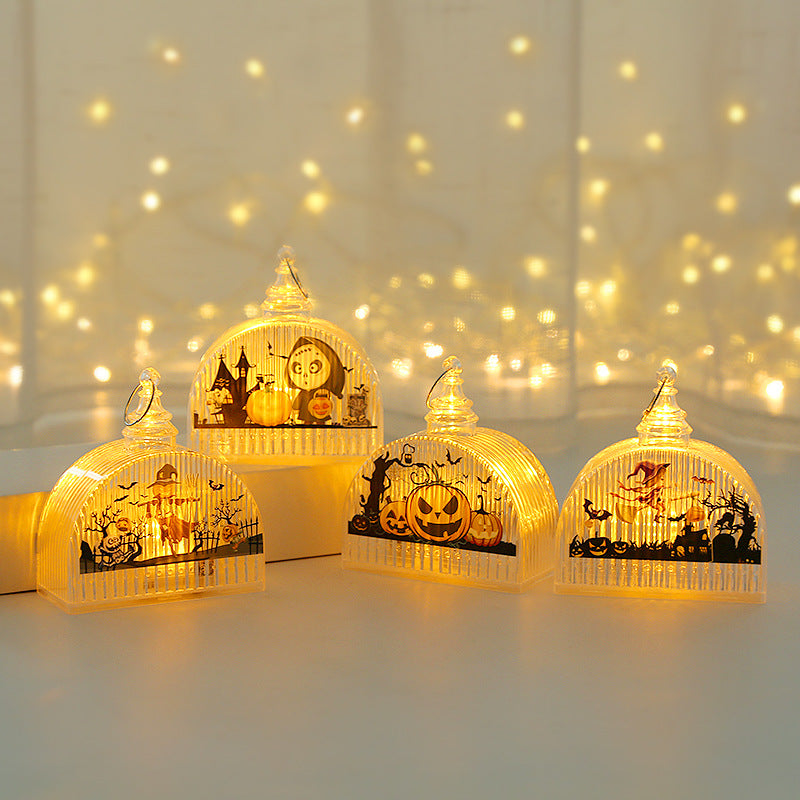 Halloween Pumpkin Lantern Children's Portable Party Ornaments