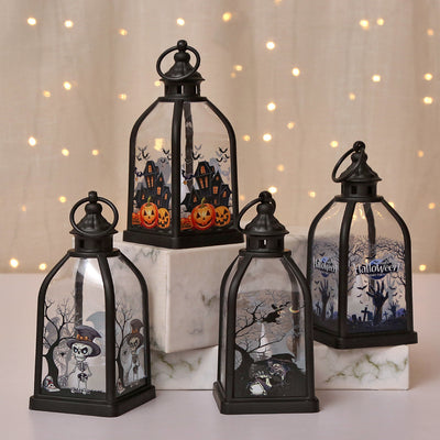 Halloween Pumpkin Lantern Portable Jack-O’-Lantern for Kids & Home Décor