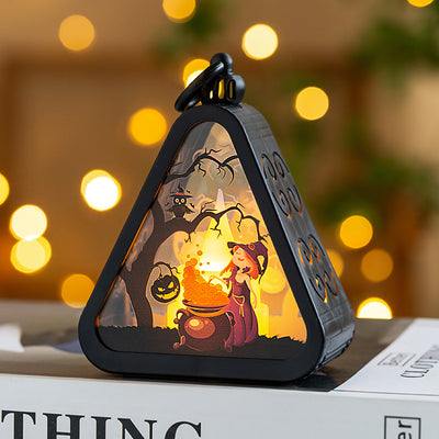 Halloween Decorations Portable Pumpkin Lantern