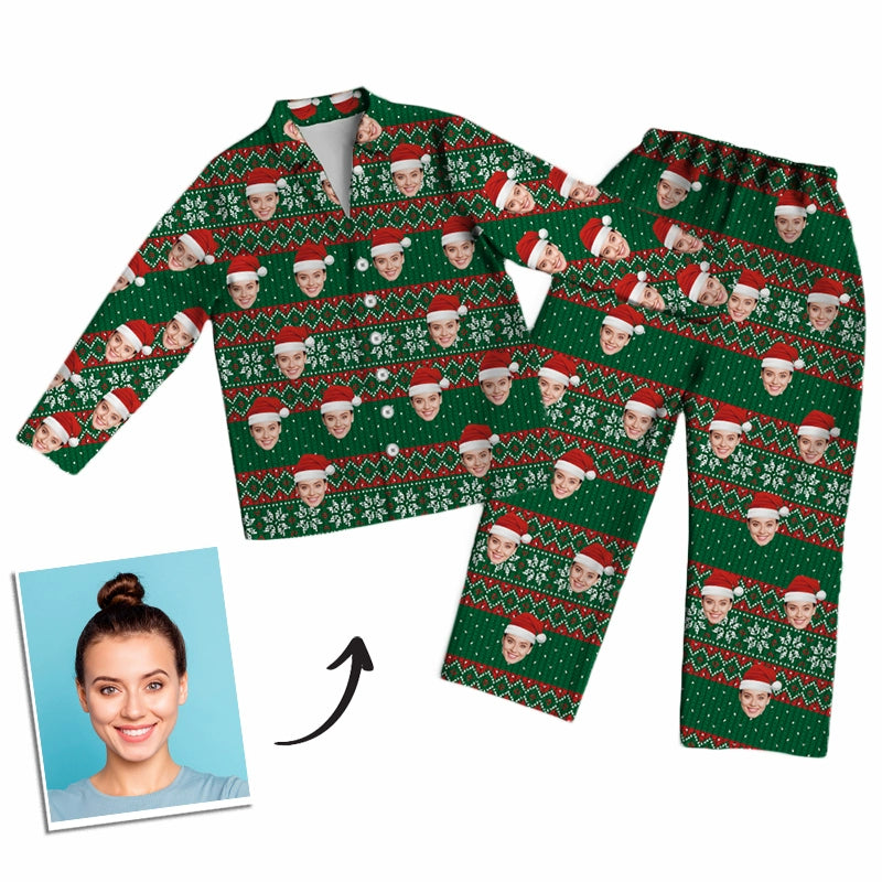 Personalized Image Christmas Pajamas
