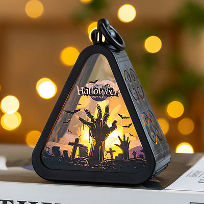 Halloween Decorations Portable Pumpkin Lantern
