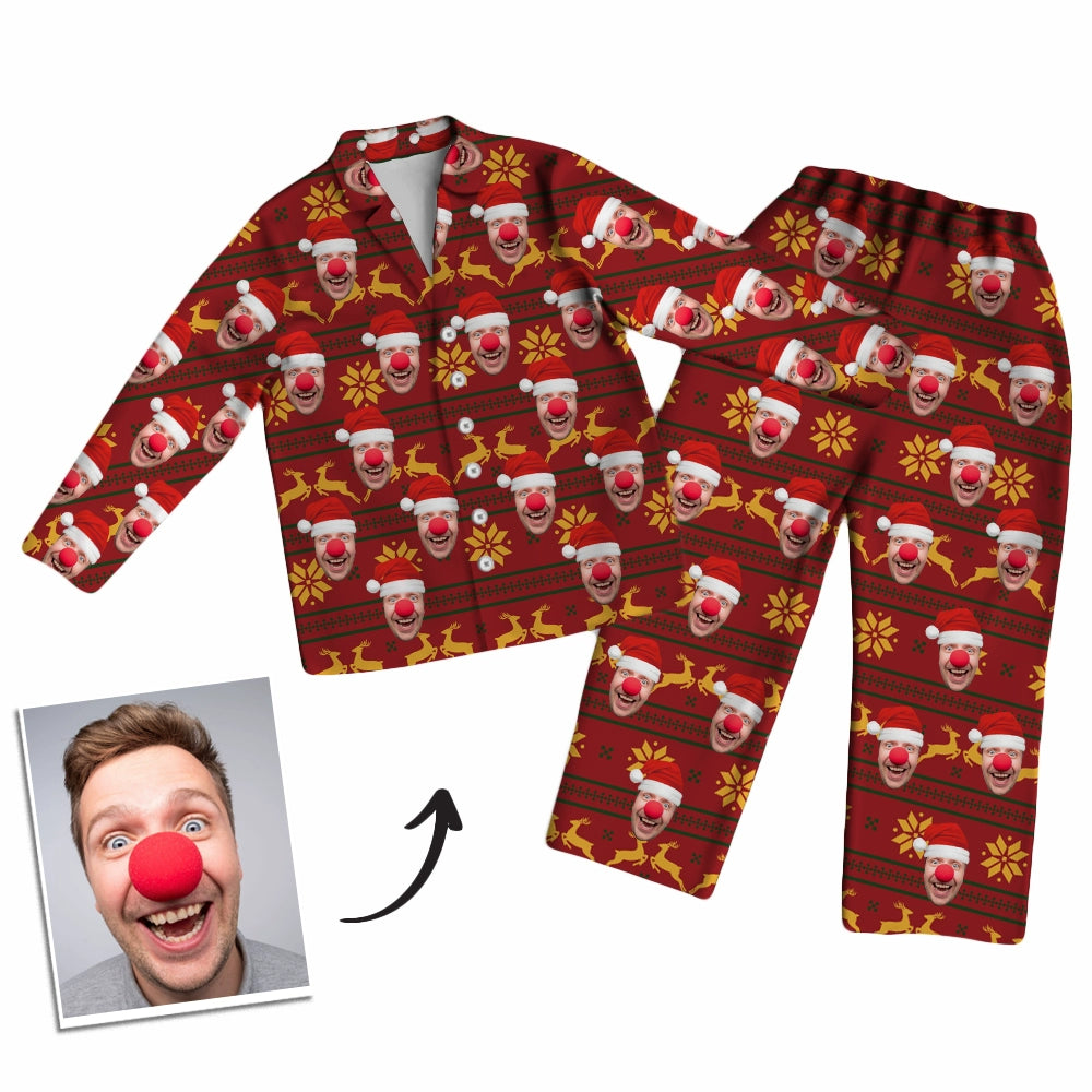 Personalized Image Christmas Pajamas for Kid
