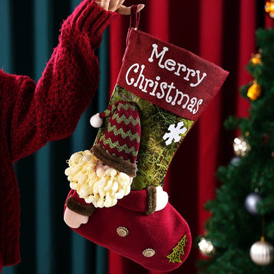 Christmas Socks Gift Bag Children's Gift Bag