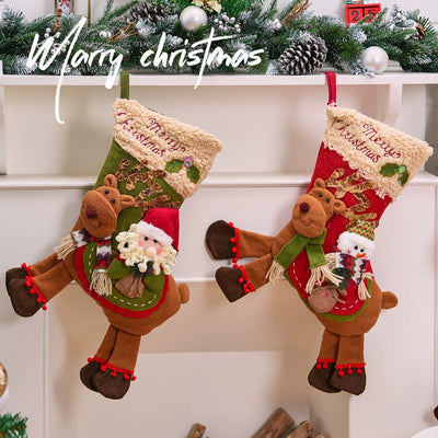 Christmas Socks Gift Bag Children's Gift Bag