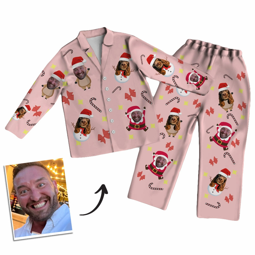 Personalized Image Christmas Pajamas for Kid