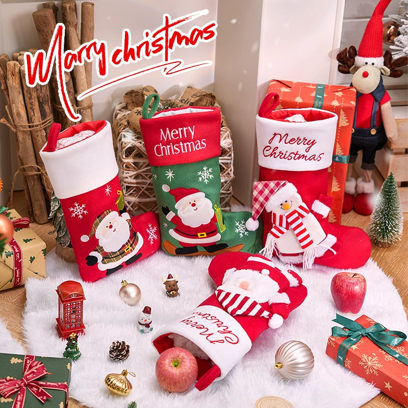 Christmas Socks Gift Bag Children's Gift Bag