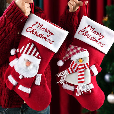 Christmas Socks Gift Bag Children's Gift Bag
