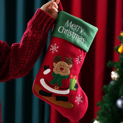 Christmas Socks Gift Bag Children's Gift Bag