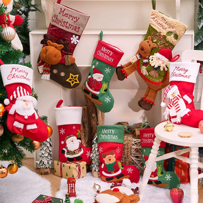 Christmas Socks Gift Bag Children's Gift Bag