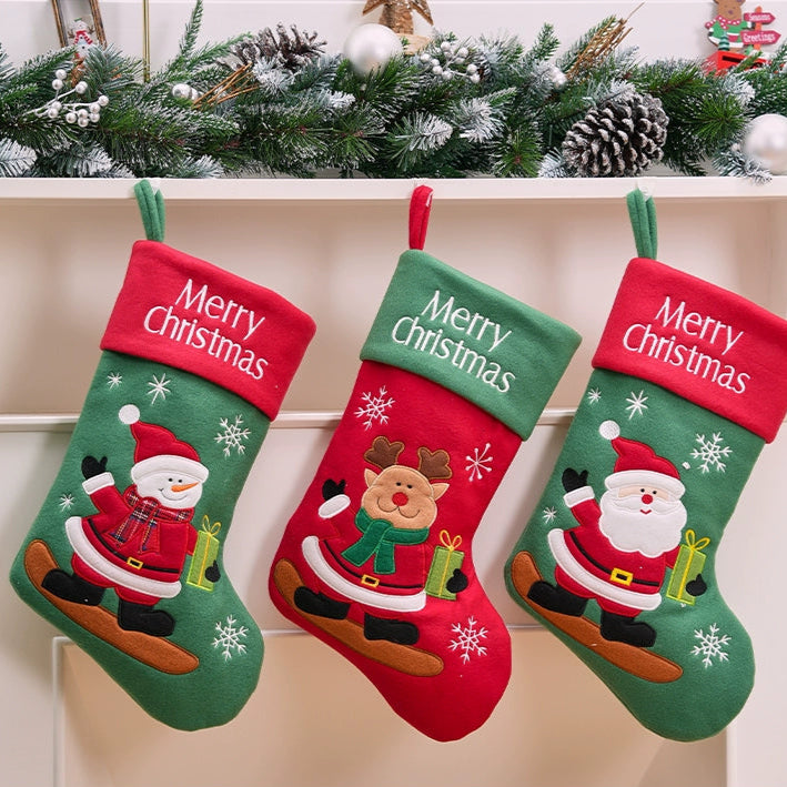 Christmas Socks Gift Bag Children's Gift Bag