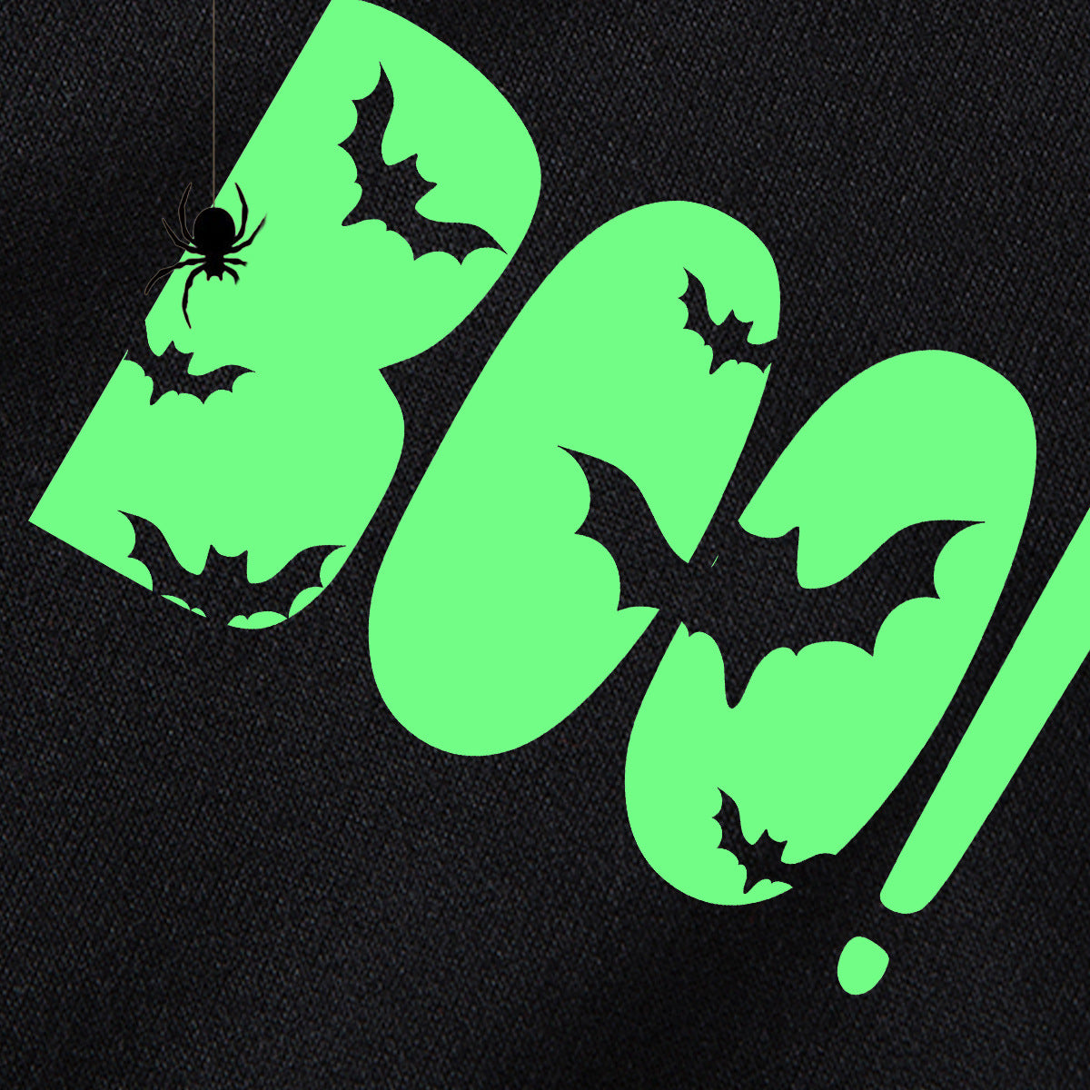 Family Matching Halloween Glow-in-the-Dark Black Cat Sweatshirts