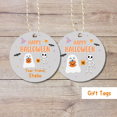 Personalized Halloween Gift Tags