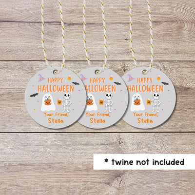 Personalized Halloween Gift Tags