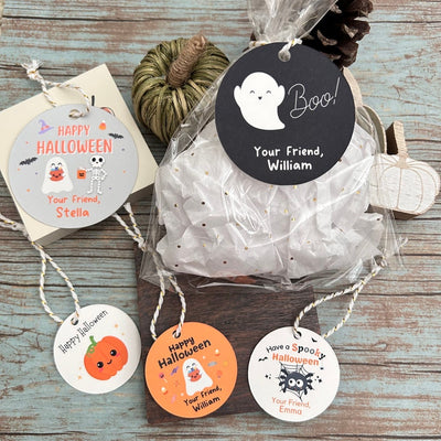Personalized Halloween Gift Tags